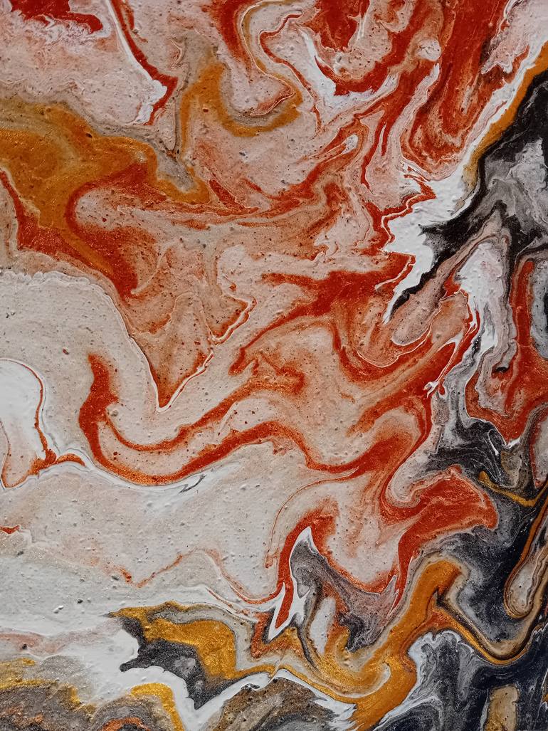 Original Abstract Nature Painting by Aurora Goia