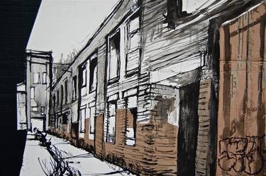 Print of Expressionism Architecture Drawings by Alex Barty-King