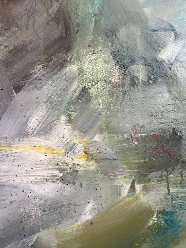 Original Abstract Expressionism Abstract Painting by Morgan Borchardt