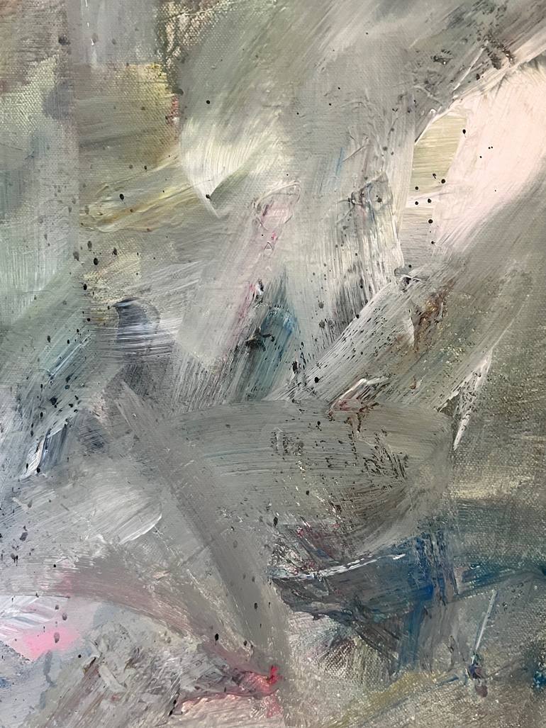 Original Abstract Expressionism Abstract Painting by Morgan Borchardt