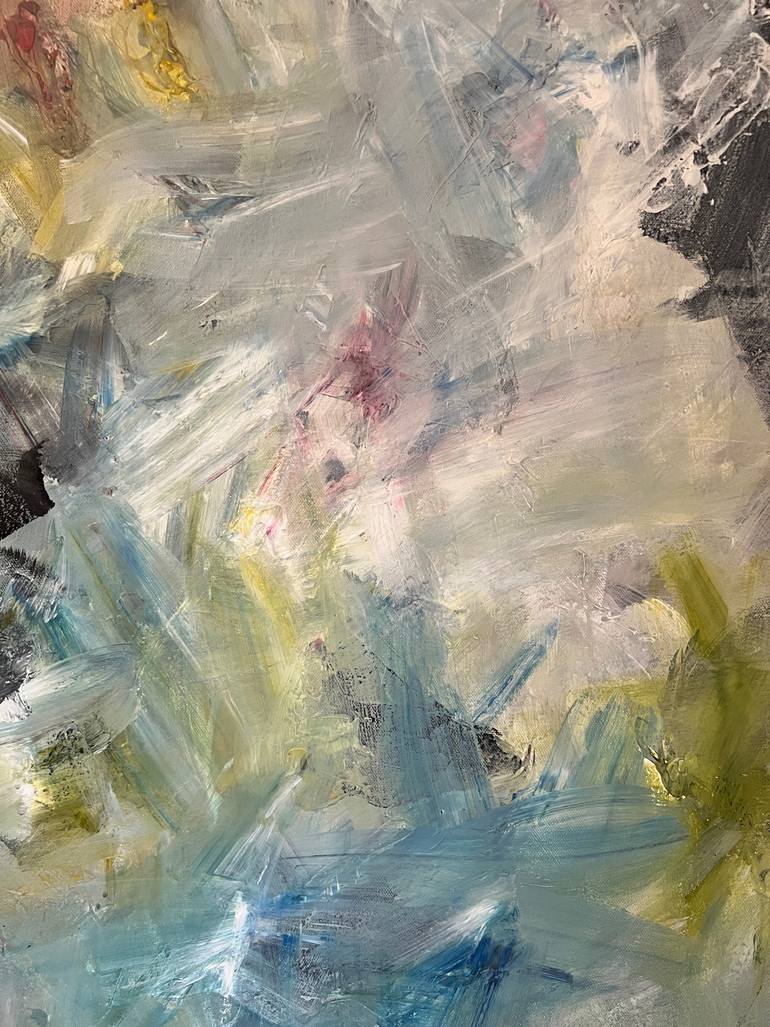 Original Abstract Expressionism Abstract Painting by Morgan Borchardt