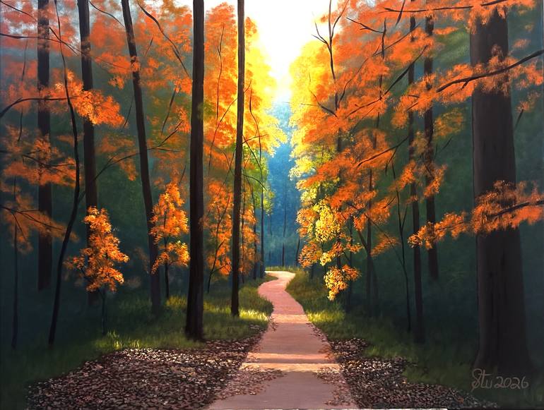 Original  Painting by stuart smith
