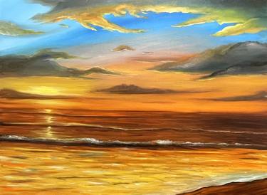 Original Seascape Paintings by Aisha Haider