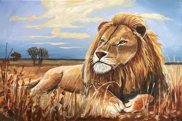 Original Impressionism Animal Paintings by Aisha Haider