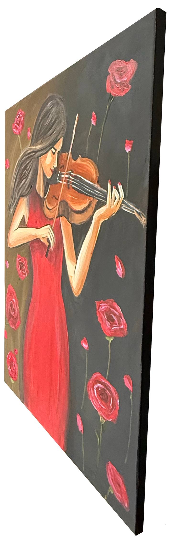Original Impressionism Performing Arts Painting by Aisha Haider