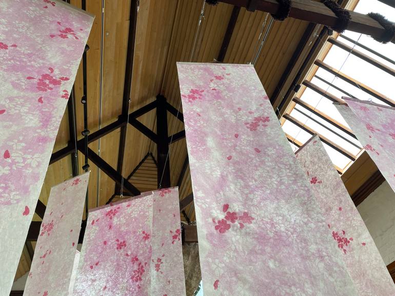 Original Abstract Expressionism Abstract Installation by Hiroko Imada