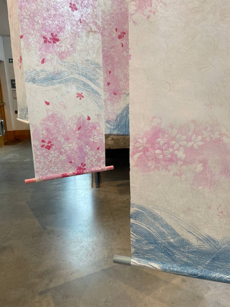 Original Abstract Expressionism Abstract Installation by Hiroko Imada