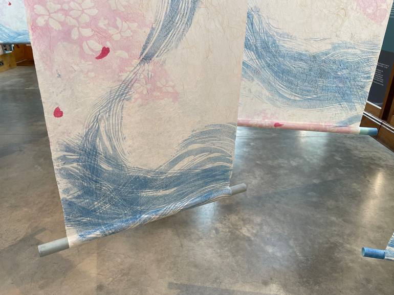 Original Abstract Expressionism Abstract Installation by Hiroko Imada