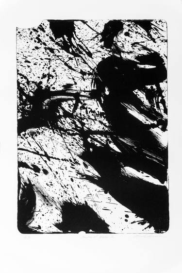 Print of Abstract Expressionism Abstract Printmaking by Hiroko Imada