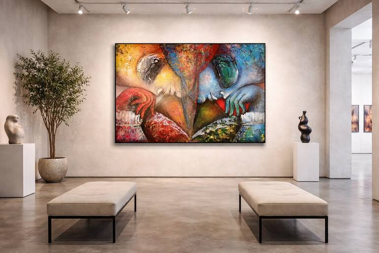 Original Abstract Painting by Narine Avetisyan