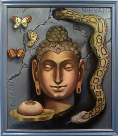 Original Realism Religious Paintings by Bidya Ashok