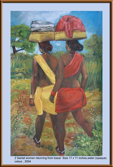 Original Women Paintings by Bidya Ashok