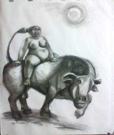 Bull rider (woman) thumb