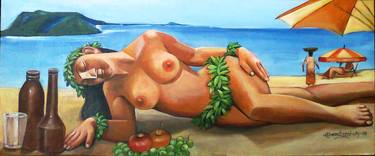 Original Nude Paintings by Bidya Ashok