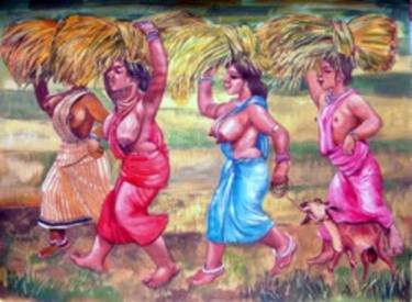 Original People Paintings by Bidya Ashok