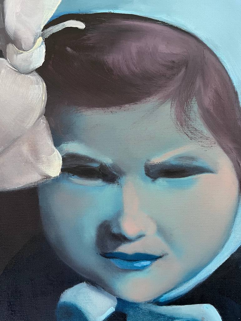 Original Contemporary People Painting by Sylvia Batycka