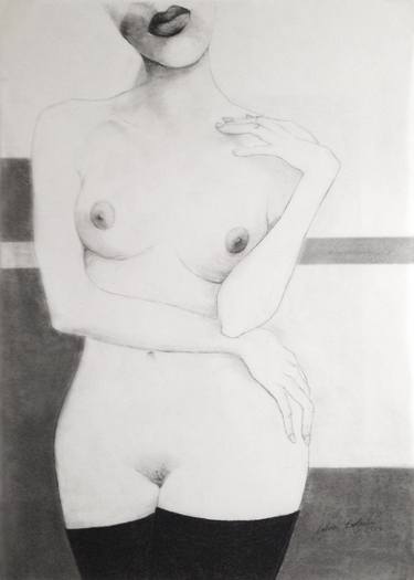 Original Nude Drawings by Sylvia Batycka