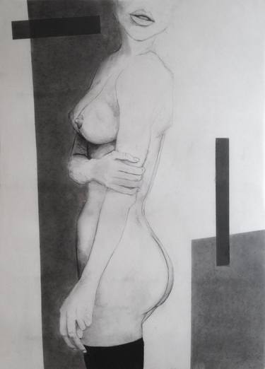 Original Nude Drawings by Sylvia Batycka
