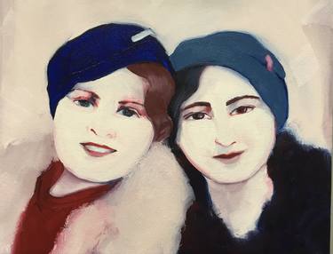 Original Expressionism Portrait Paintings by Sylvia Batycka
