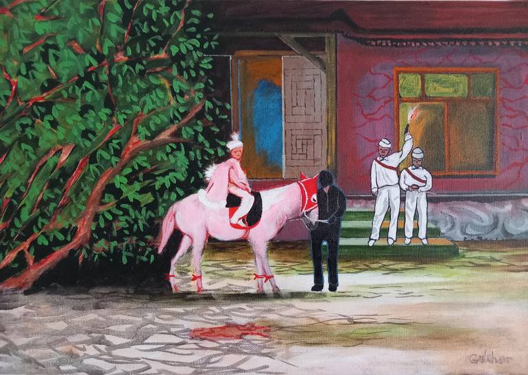 Print of Contemporary People Paintings by Gökhan Alpgiray