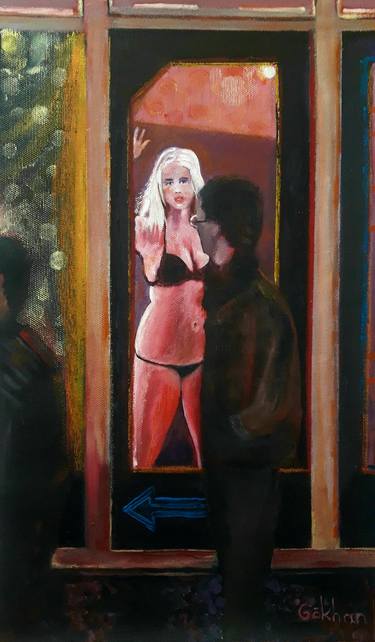 Print of Figurative Popular culture Paintings by Gökhan Alpgiray