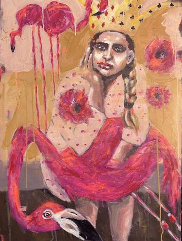 Original Contemporary Women Paintings by gloria keller