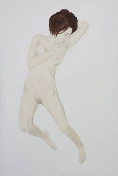Original Surrealism Nude Painting by Paul O'Reilly