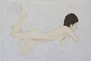 Original Surrealism Nude Painting by Paul O'Reilly