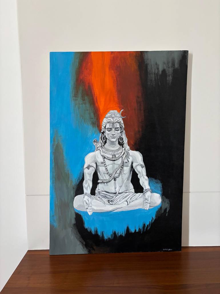 Original Realism Religion Painting by Sahithya Dasari