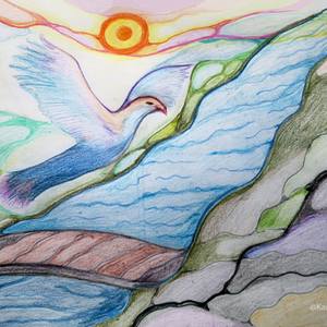 Collection I Choose Life series. Soft Neuro Organic Abstract. Choice concept