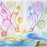 Collection I Choose Life series. Soft Neuro Organic Abstract. Choice concept
