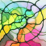 Collection Soft Neuro Organic Abstraction. Inner peace art. Organic line art