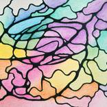 Collection Soft Neuro Organic Abstraction. Inner peace art. Organic line art