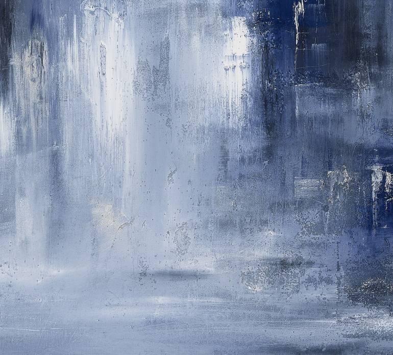 Original Abstract Expressionism Cities Painting by Silvana Di Vora