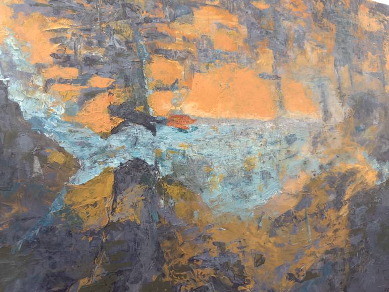 Original Contemporary Abstract Painting by Sorin Mocanu