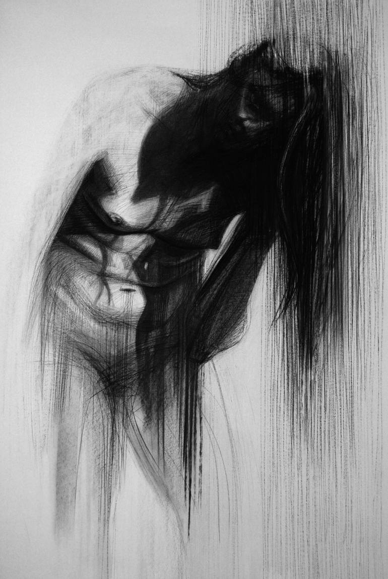 Exploited Drawing by Katarina Nedeljkovic | Saatchi Art