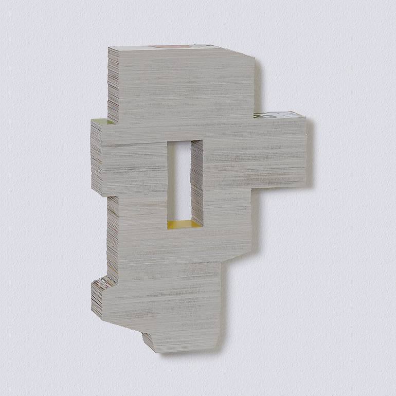 Original Conceptual Abstract Sculpture by Markus Krug