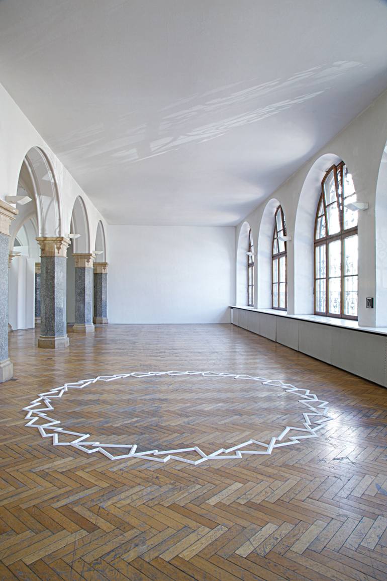 Original Geometric Installation by Markus Krug