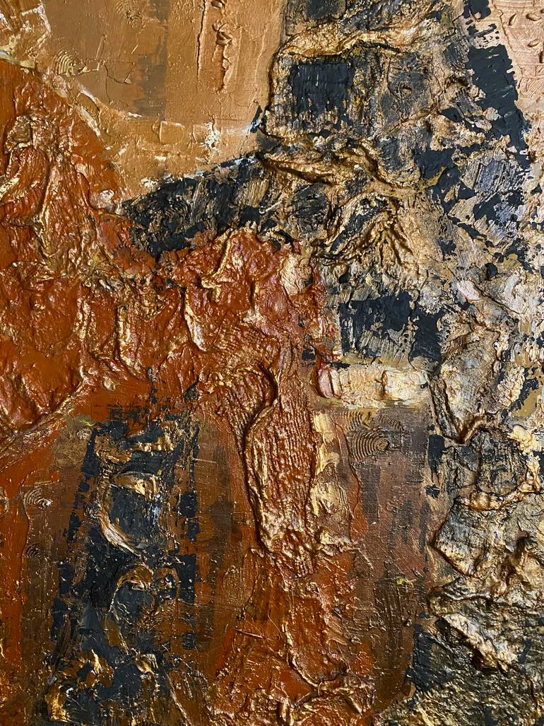 Original Abstract Horse Painting by Nerida Richardson