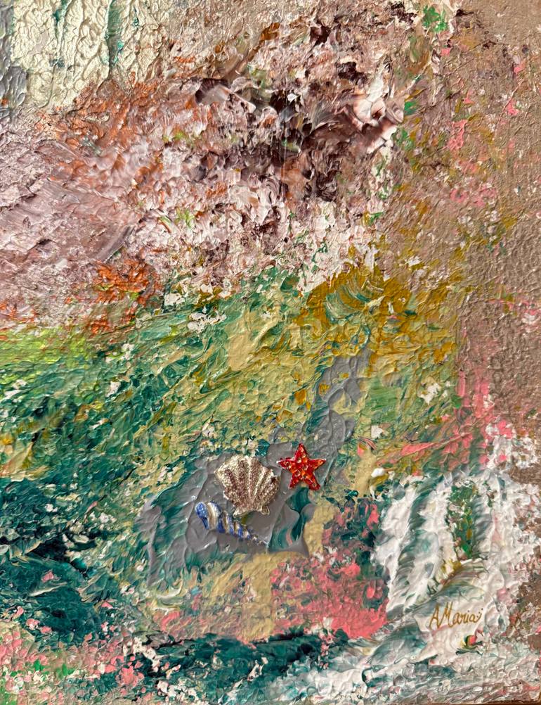 Original Abstract Painting by Ana Maria Ionescu
