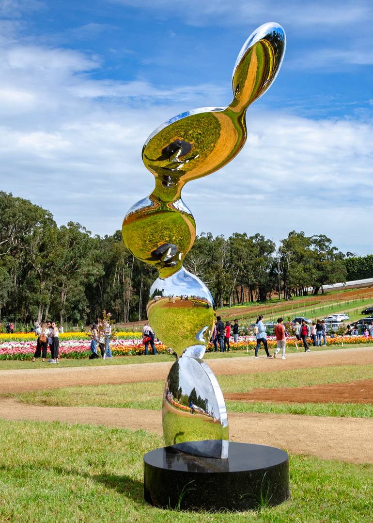 Original Algorithmic Abstract Sculpture by Todd Stuart