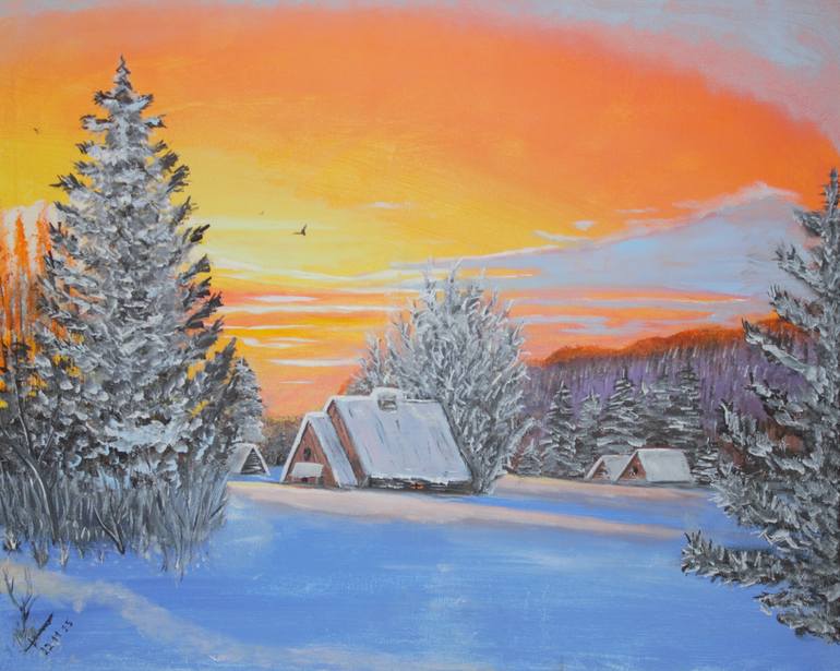 Original  Painting by viktor chernysh