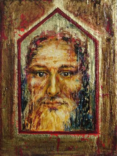 Original Expressionism Religious Paintings by Susana Maxelon
