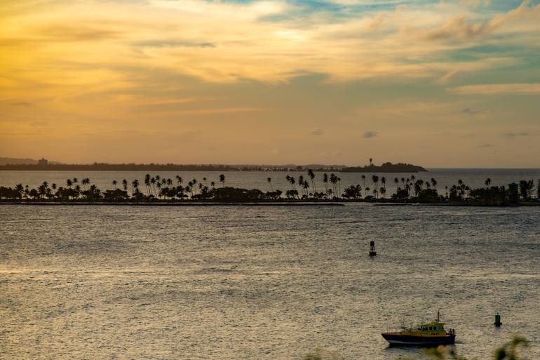 Original Landscape Photography by Marianna Polyak | Digital Art Art on Paper | Sunset in the island