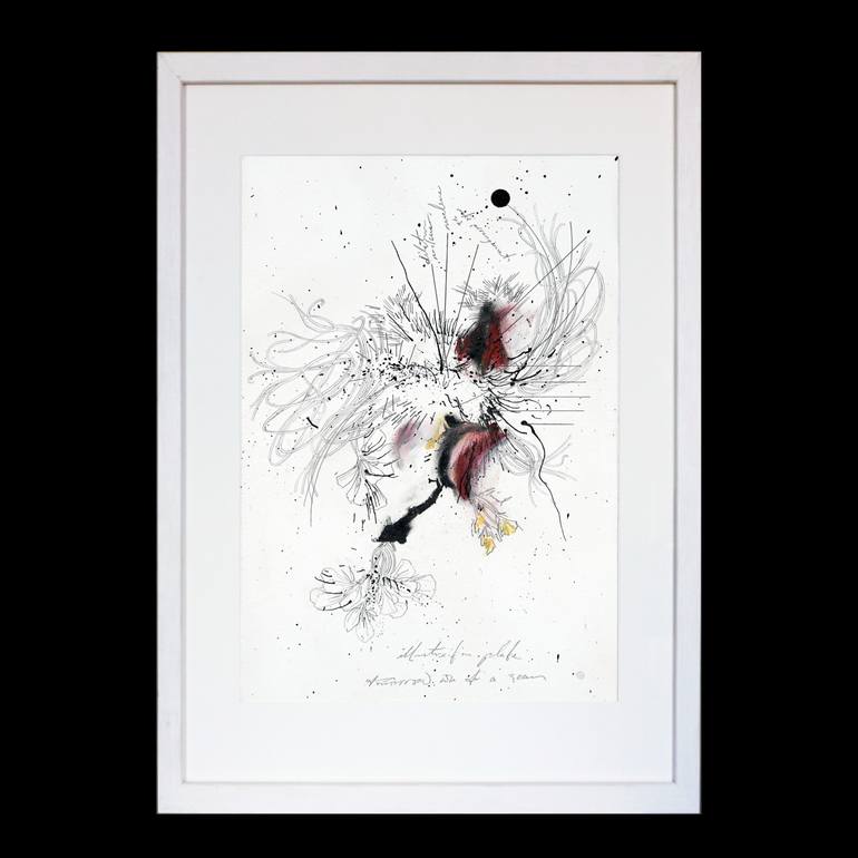 Original Abstract Body Drawing by Matt Collier