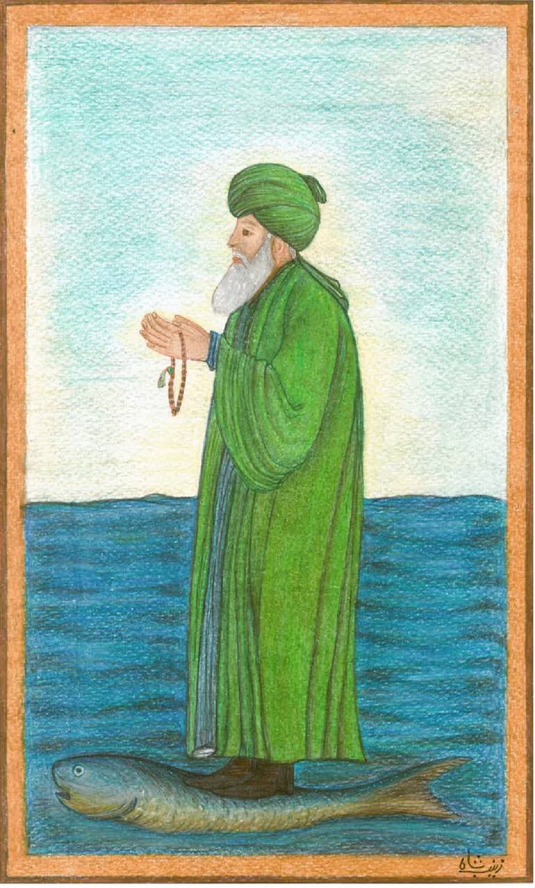 Original Figurative Religion Painting by Zainab Shah