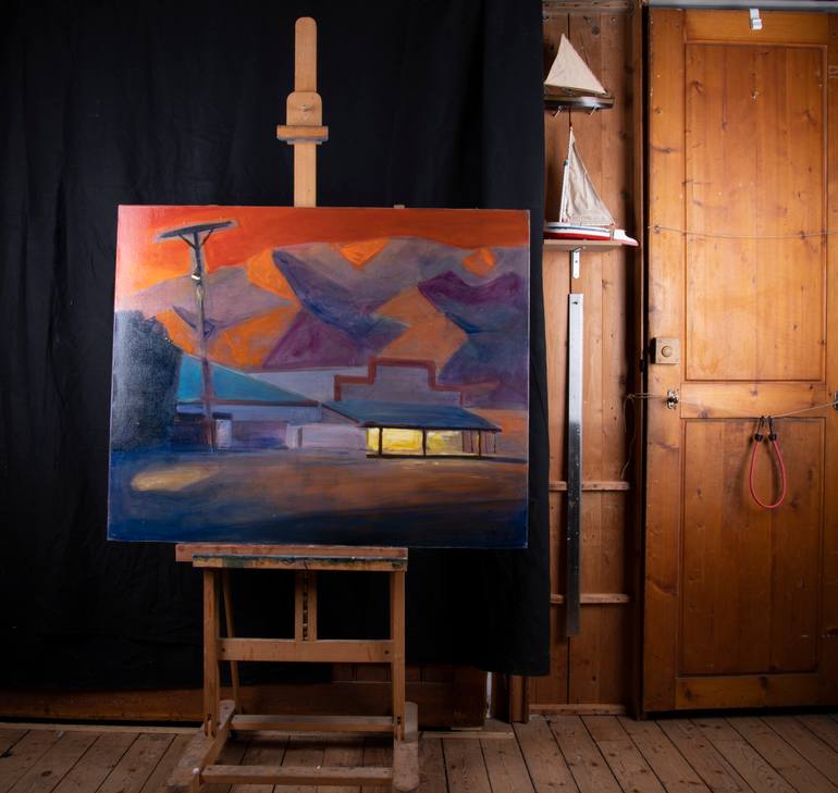 Original Contemporary Landscape Painting by Bertrand De Miollis