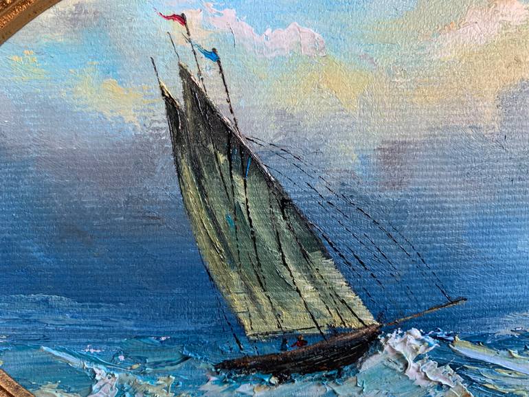 Original Impressionism Landscape Painting by Romans Staermans