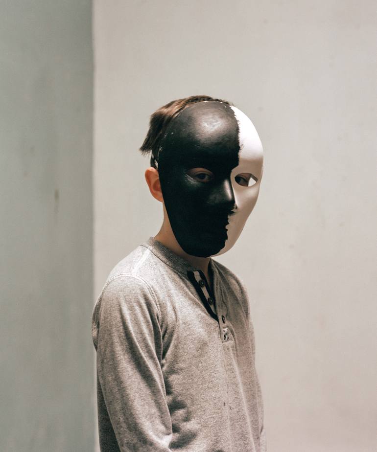 Original Children Photography by Hugo Kevelaer | Documentary Art on Paper | Fragments of Identity - Limited edition of 3