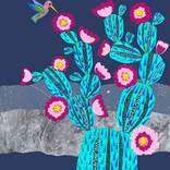 Blooming Prickly Pear II by Lana Nguyen